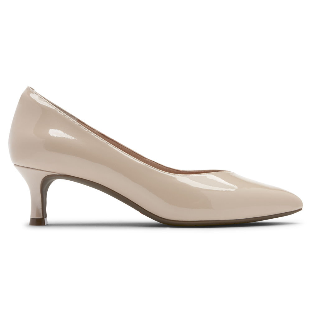 Rockport Singapore Womens Heels - Total Motion Kaiya V Beige - YH3910482